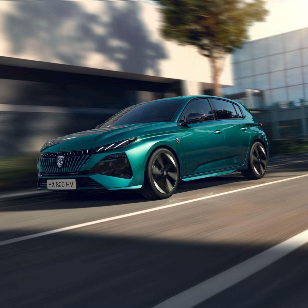 Vooraanzicht nieuwe PEUGEOT 308