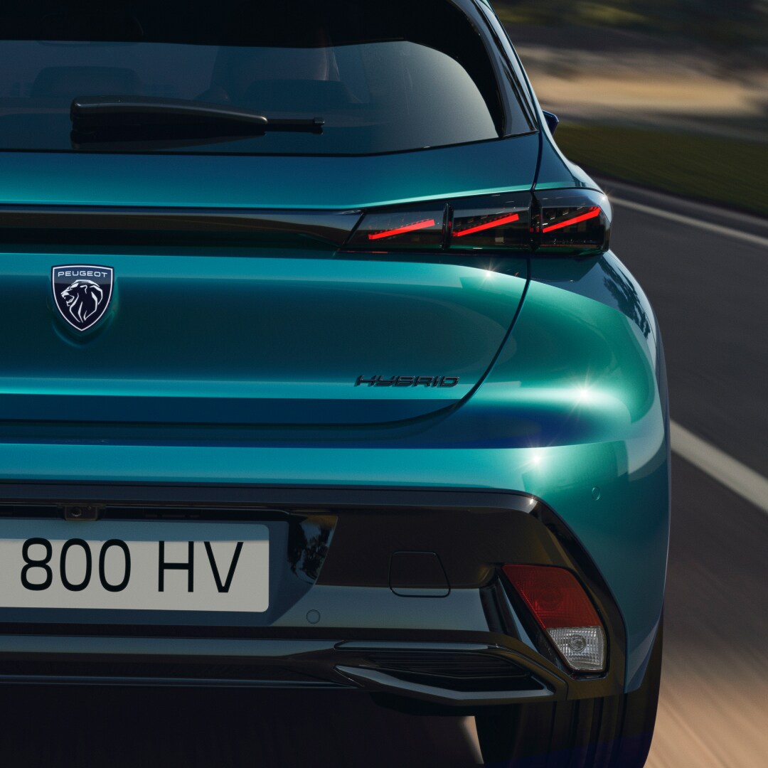 Nieuwe PEUGEOT 308 achterzijde