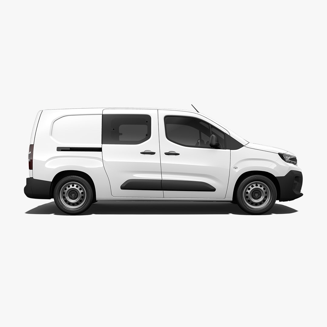 PEUGEOT E-Partner Crew Van XL zijaanzicht